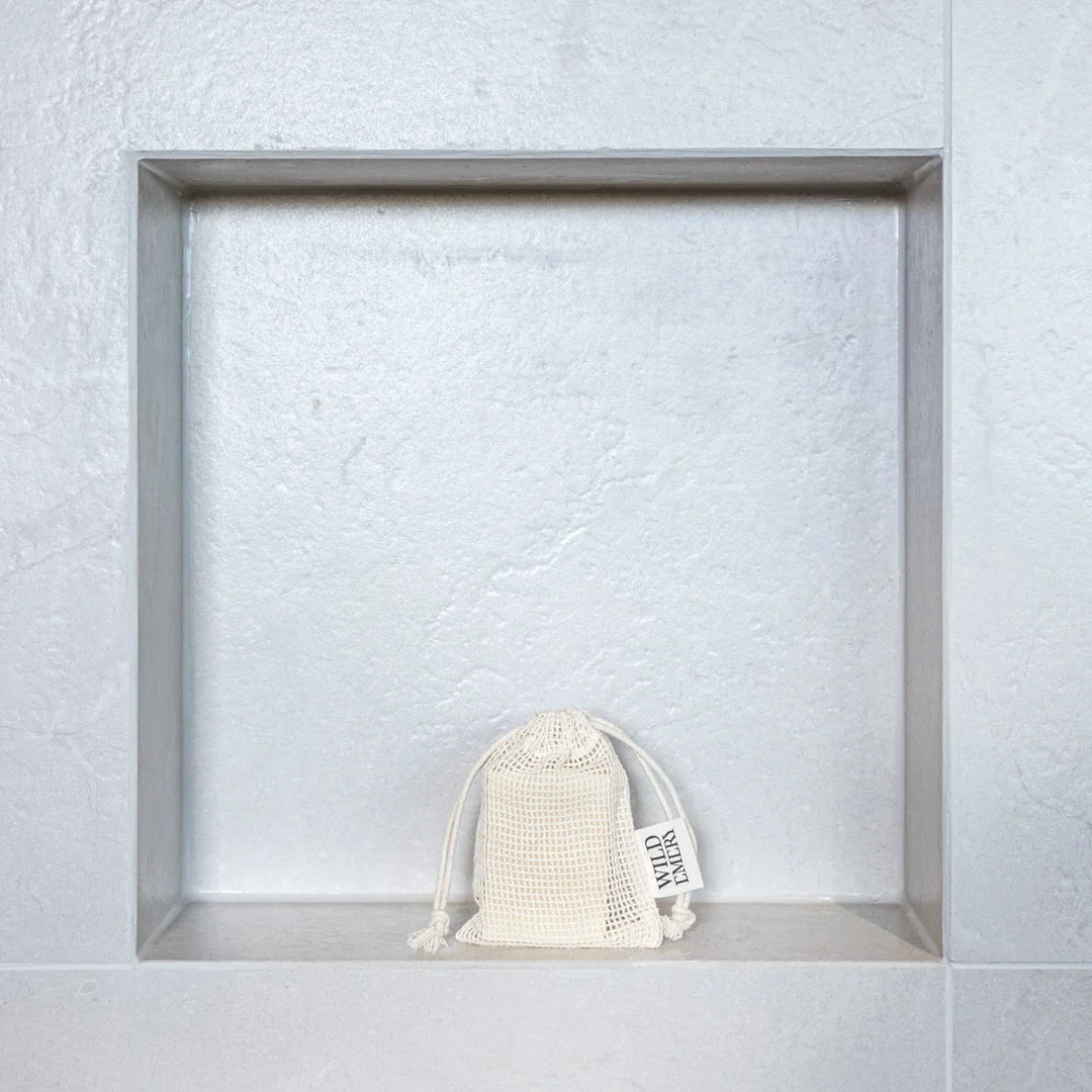 Shower Saver Cotton Bag