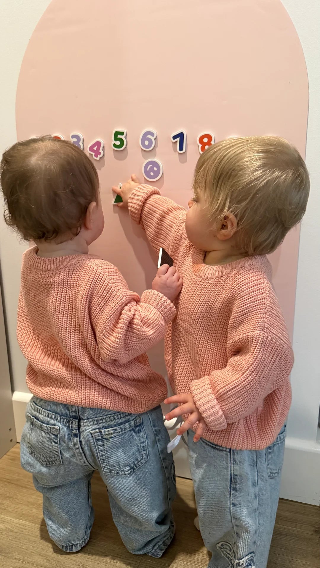 Peach Oversized Knit