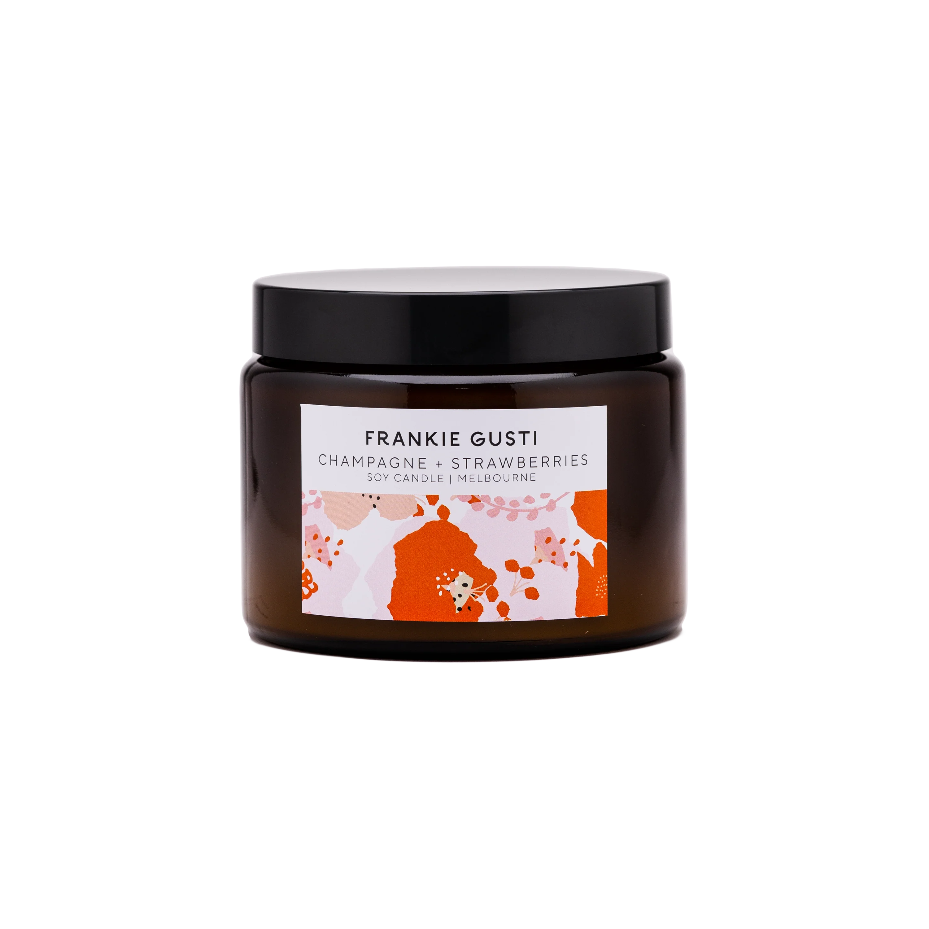 Honeys Champagne + Strawberries Candle