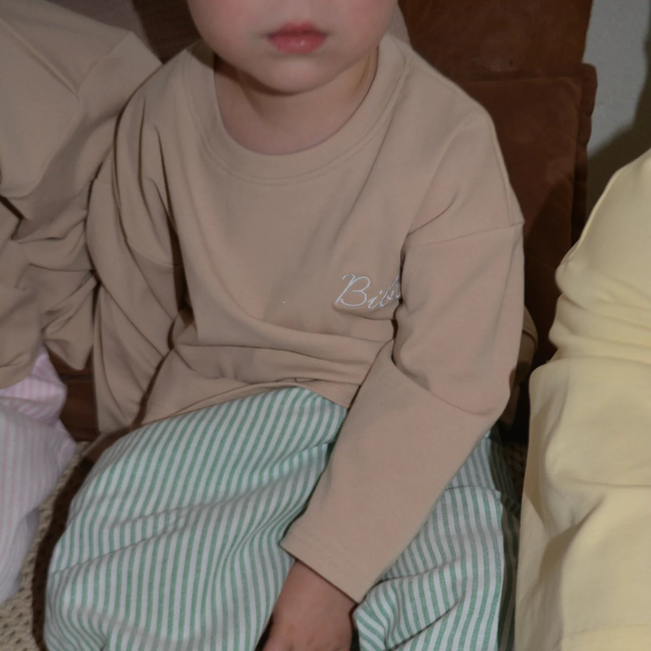 Beige Oversized Longsleeve