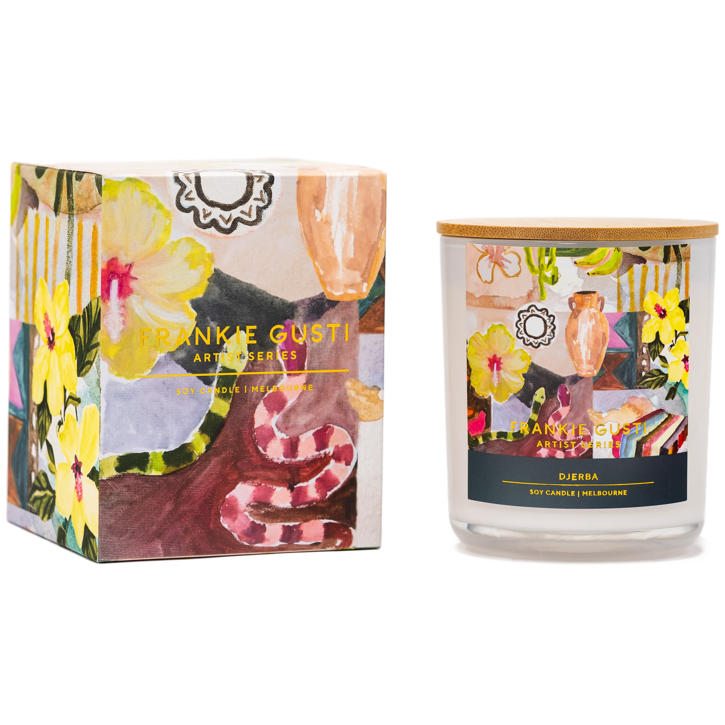 Djerba Artist Series Candle: Annie Everingham