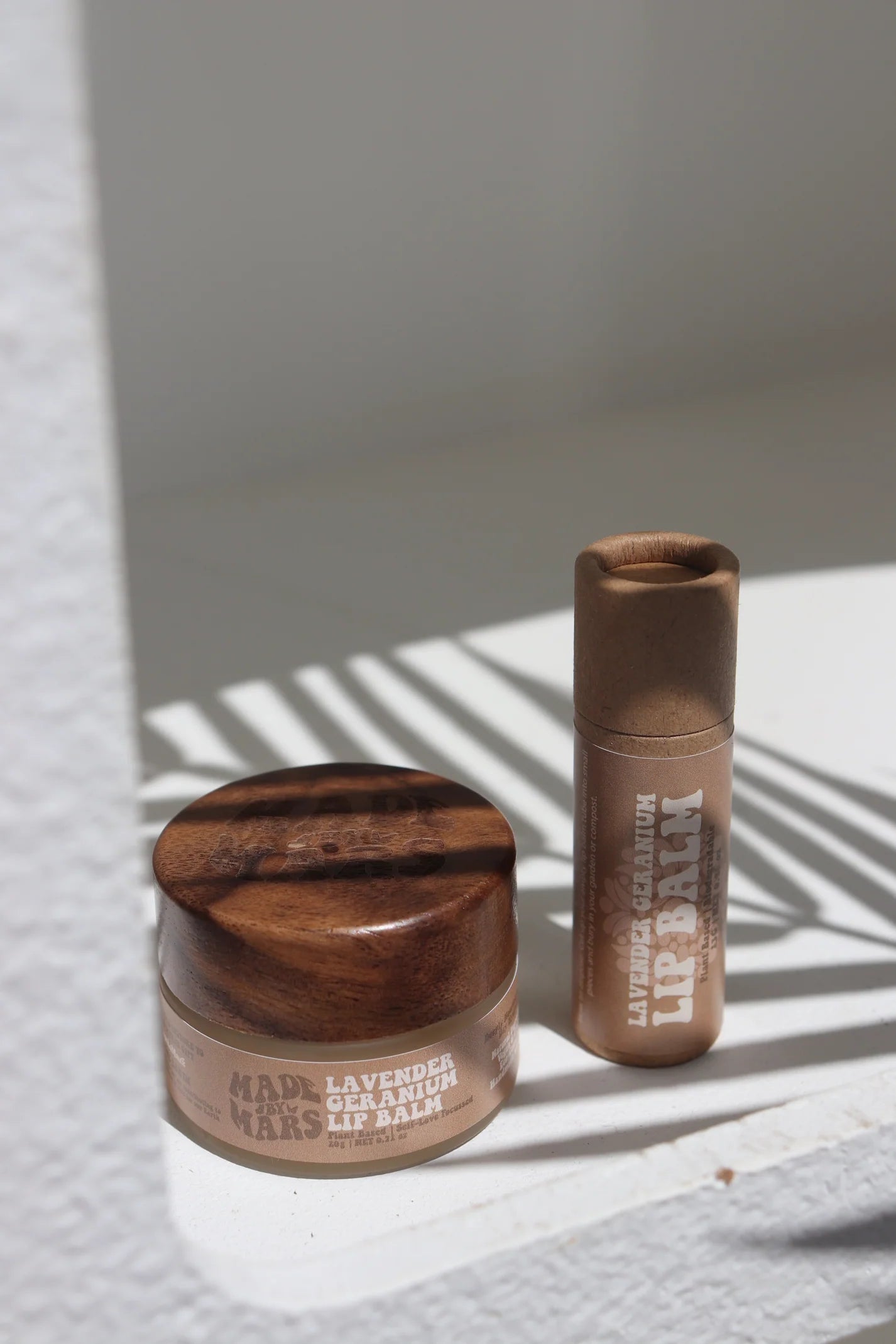 Lavender & Geranium Lip Balm Pot