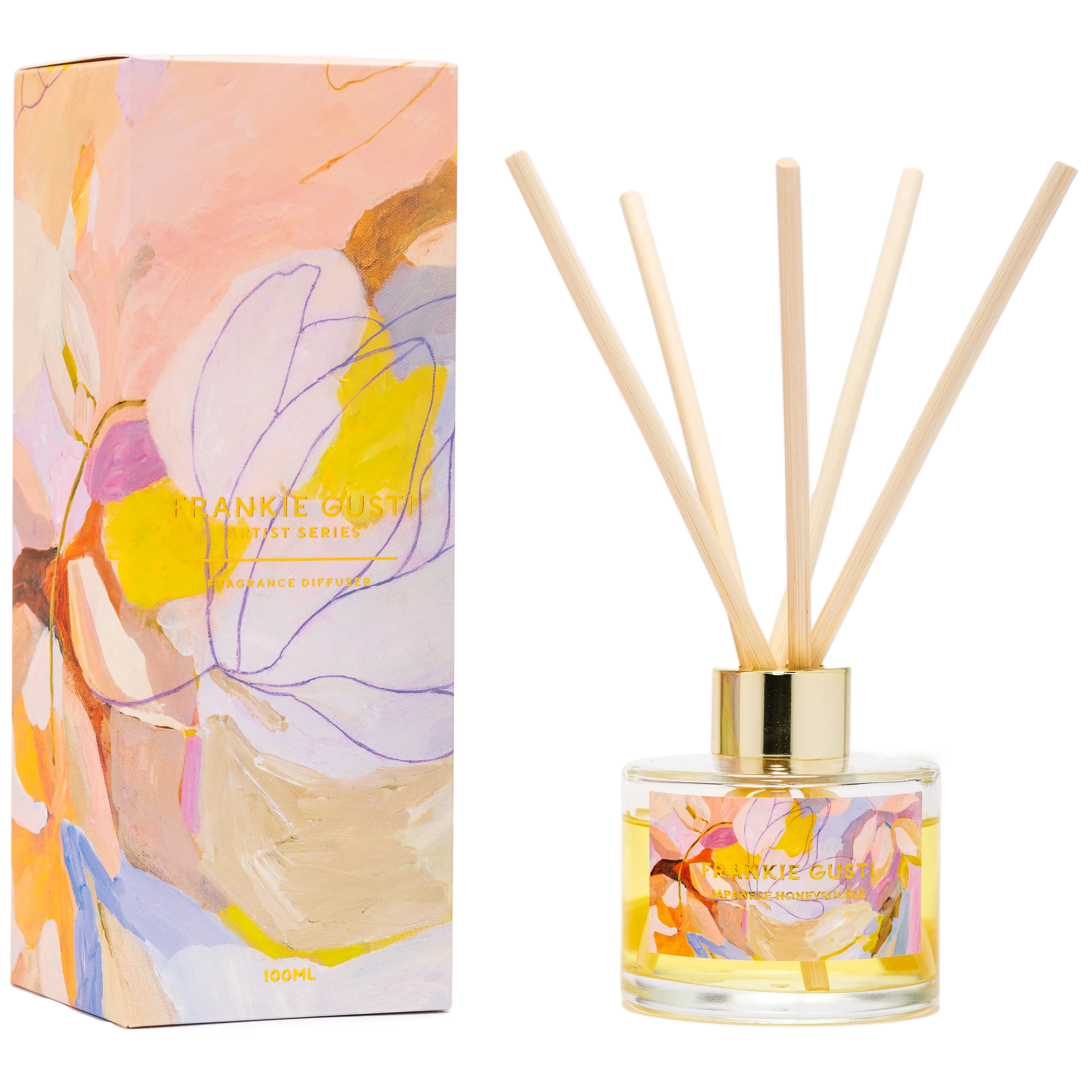 Japanese Honeysuckle Artist Series Diffuser: Jade Fisher