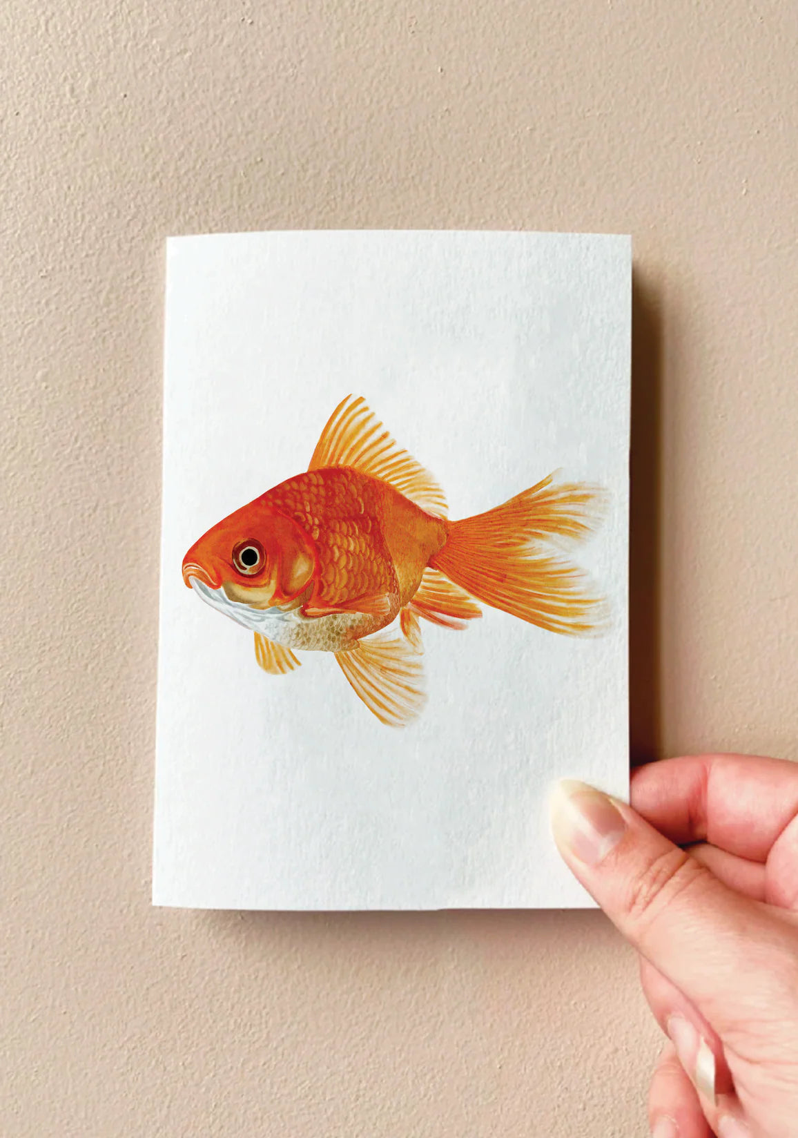 Phillip the Goldfish Card