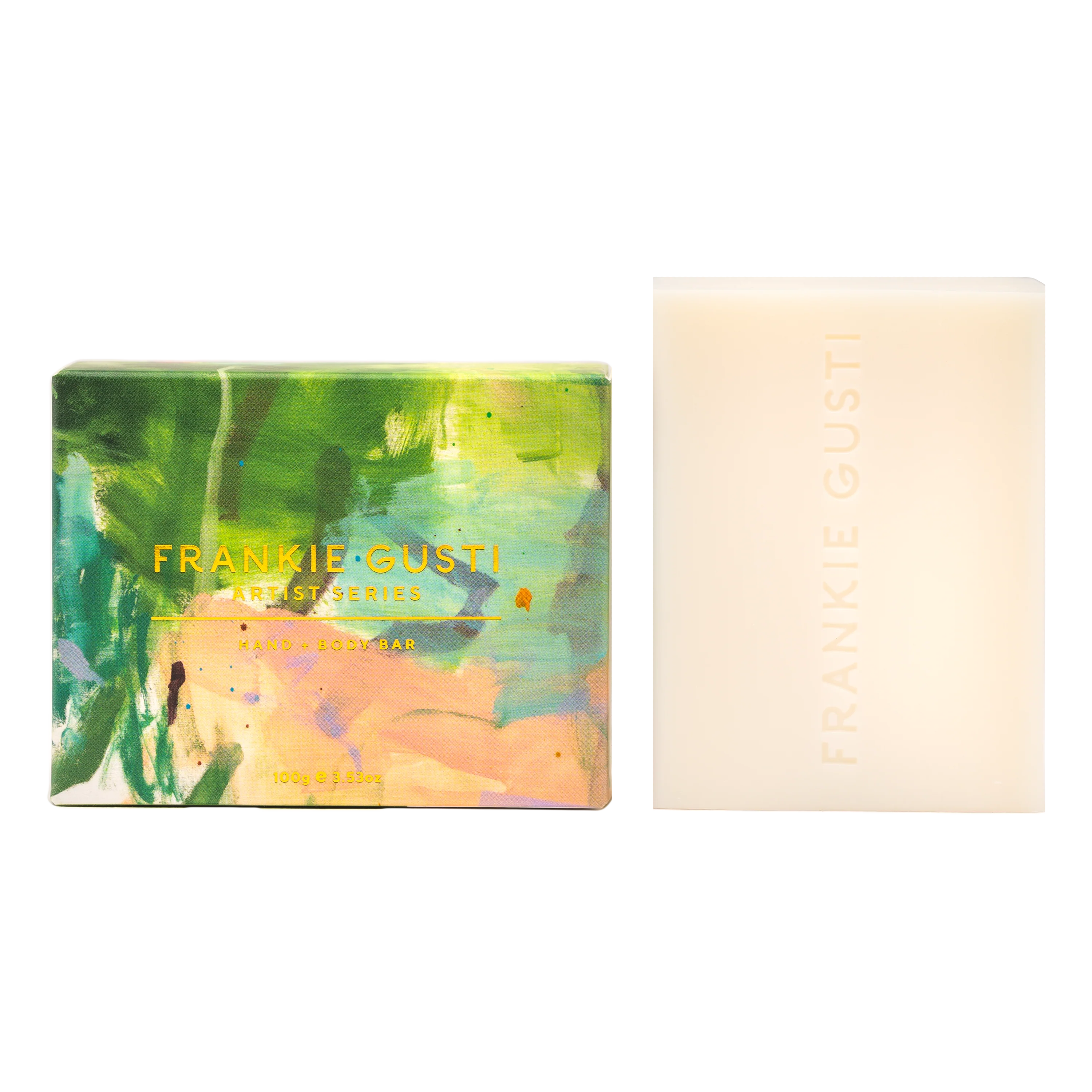 Pistachio and Salted Caramel Hand + Body Bar