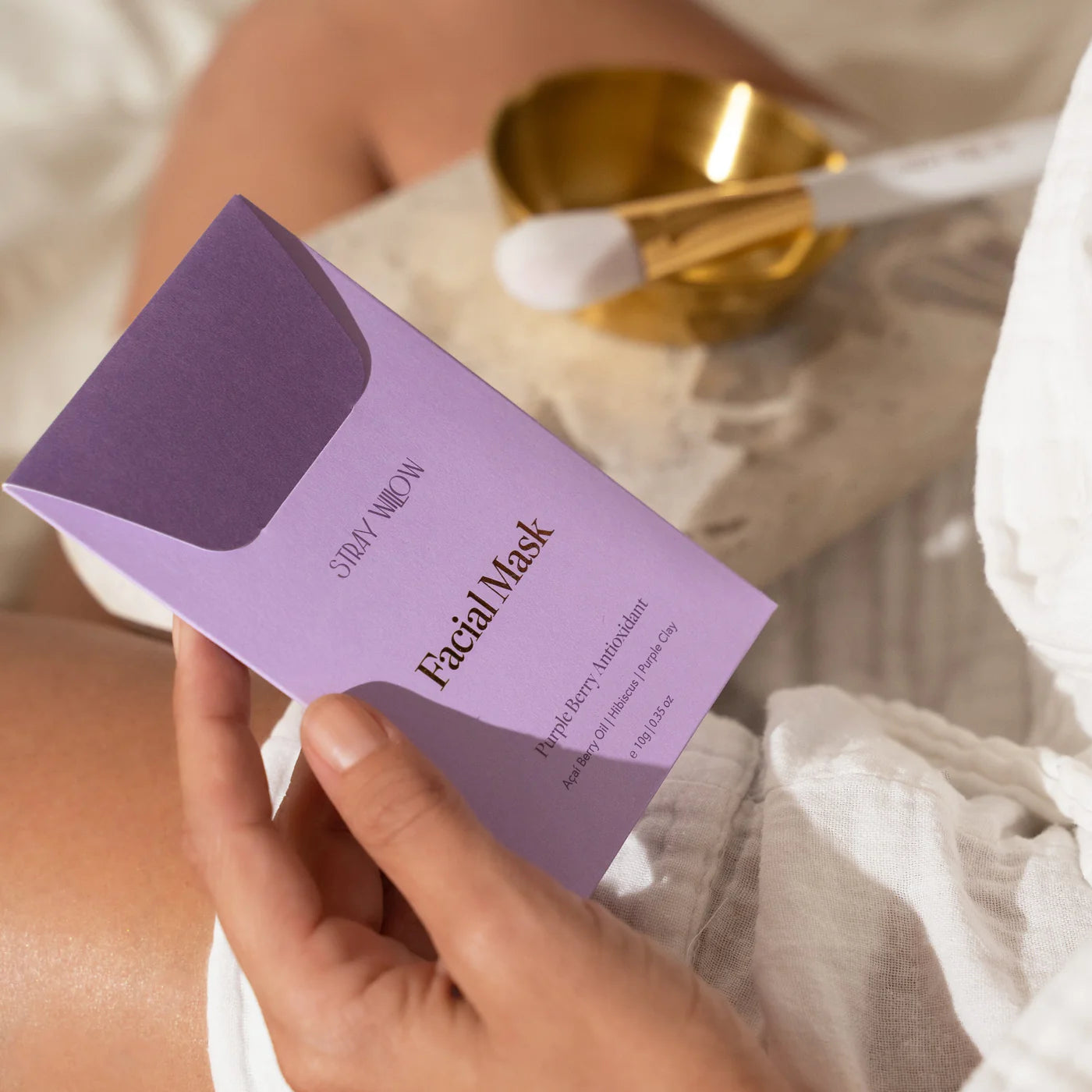 Purple Berry Face Mask
