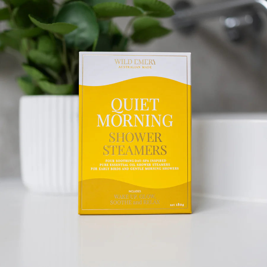 Quiet Morning Shower Steamer (4 Pack)