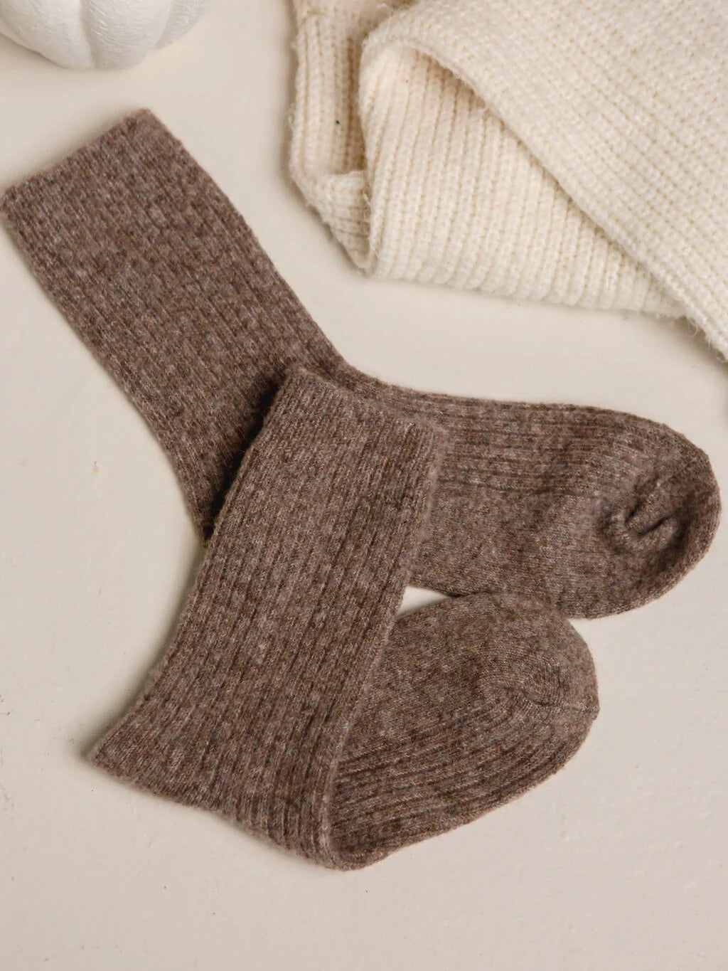 The Comfiest Socks - Light Choccy