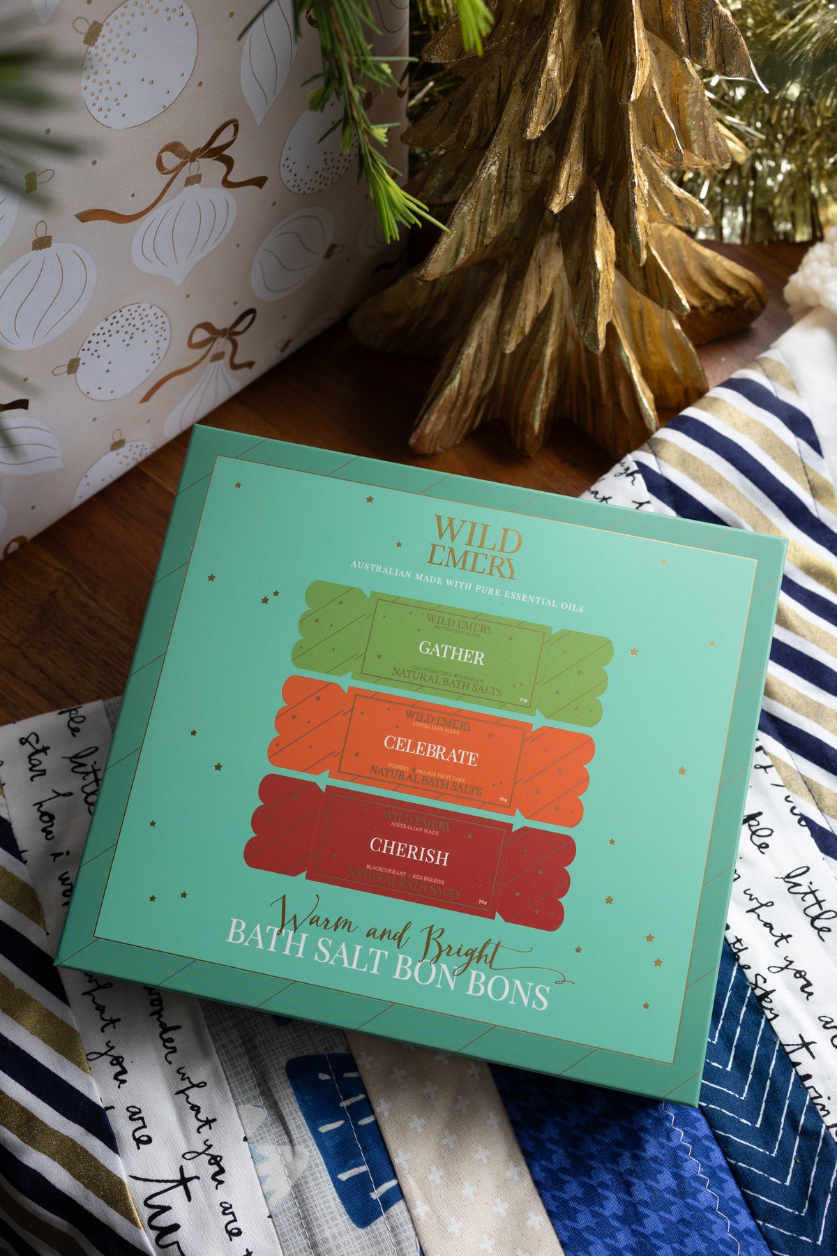 Warm And Bright Bath Salt Bon Bon Box Set