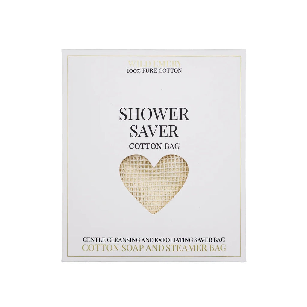 Shower Saver Cotton Bag