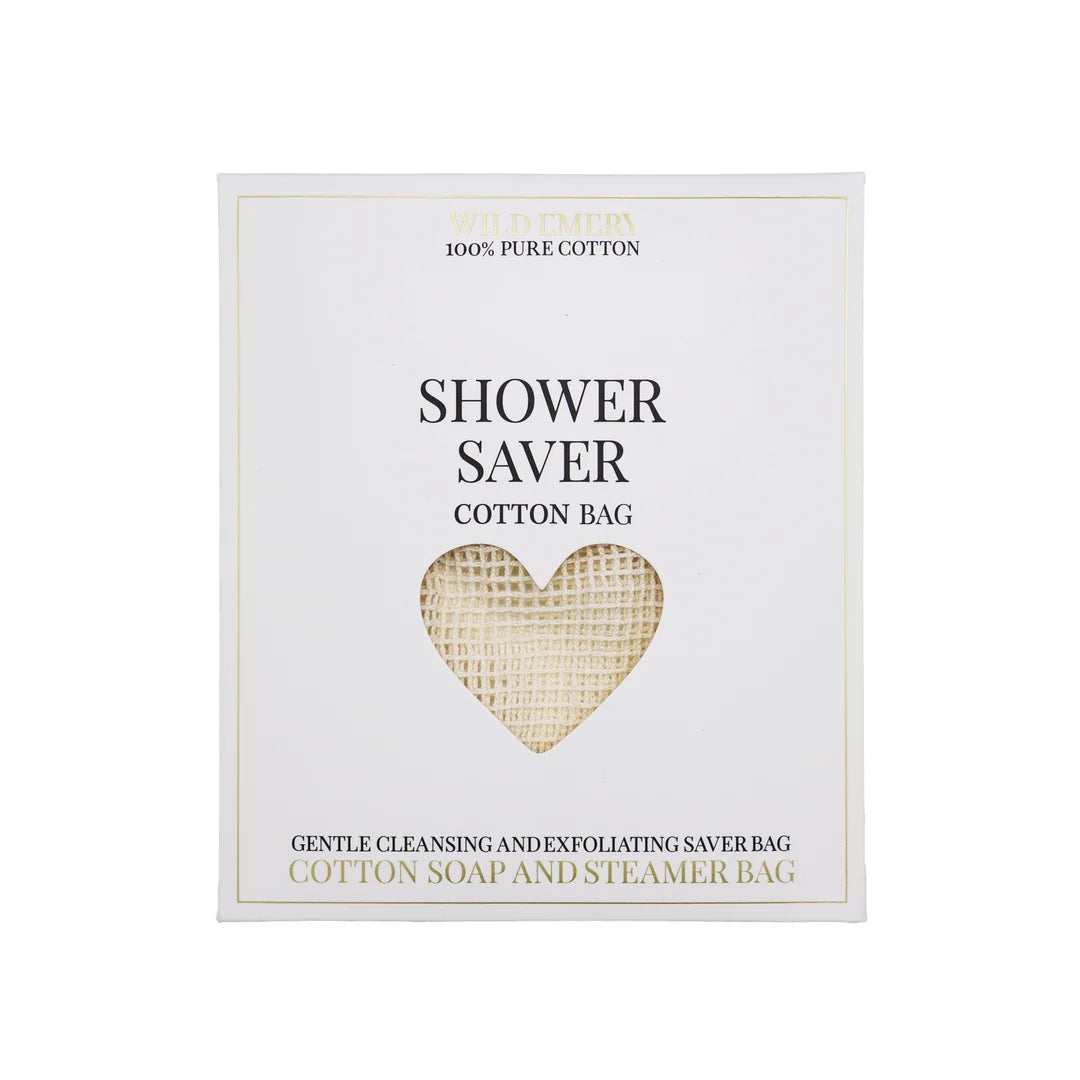 Shower Saver Cotton Bag
