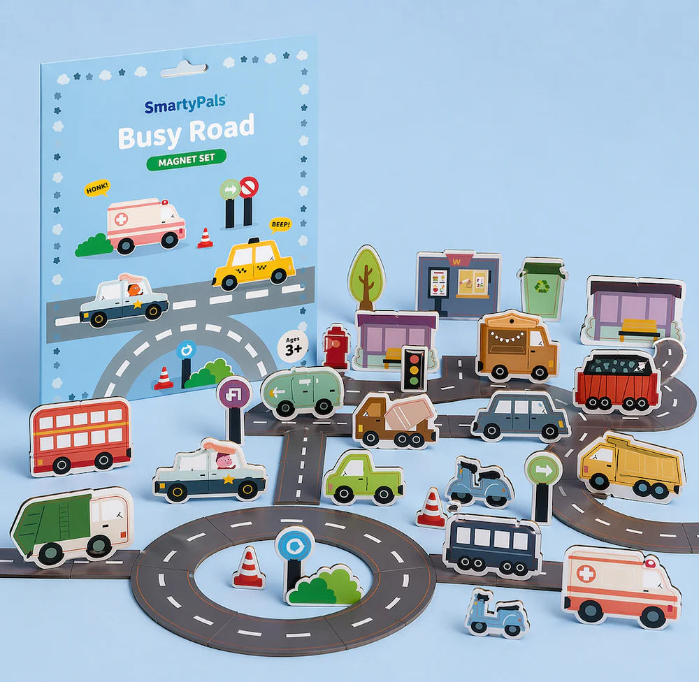 Busy Road Magnet Set