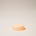 Frosted Glass Incense Holder - Peach