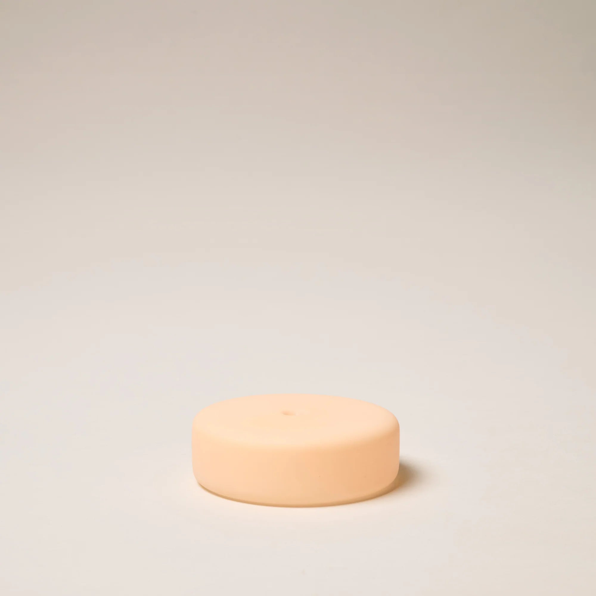 Frosted Glass Incense Holder - Peach