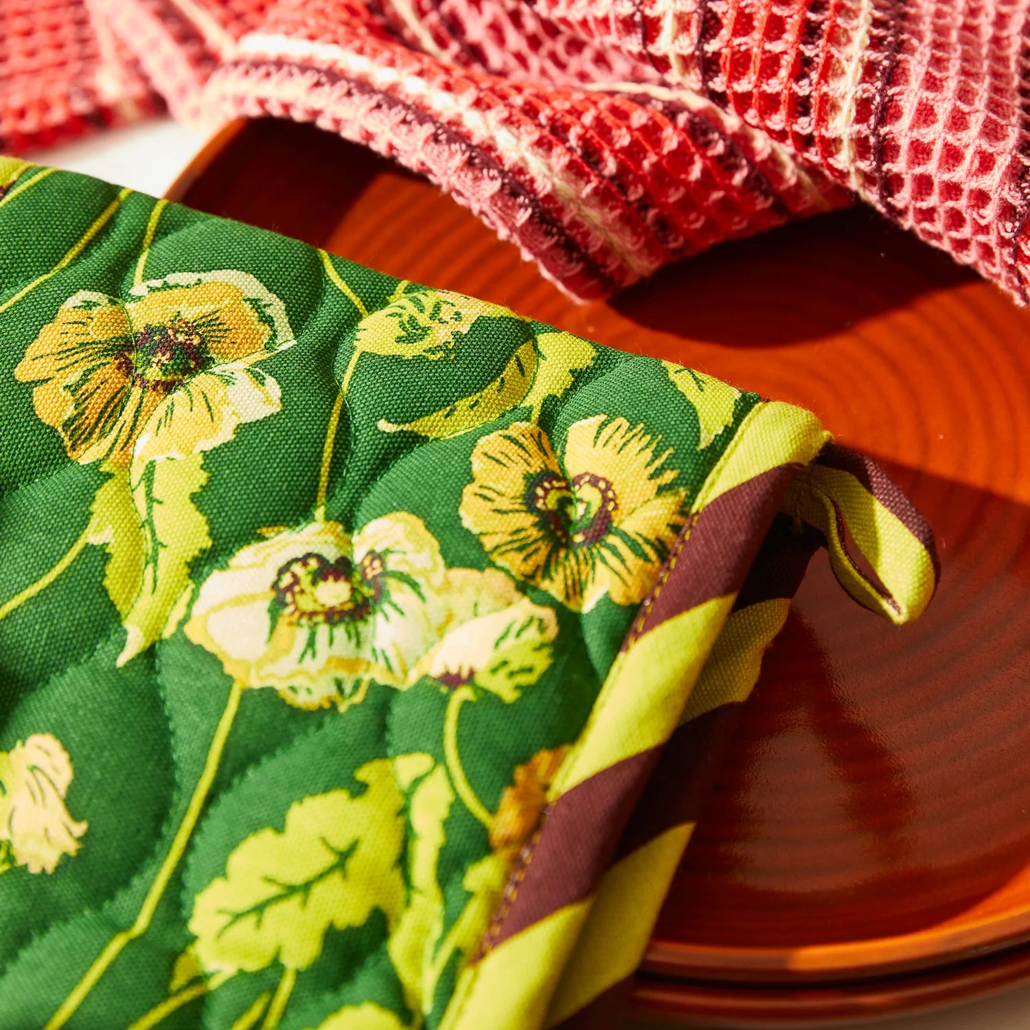 Delphine Double Oven Mitt