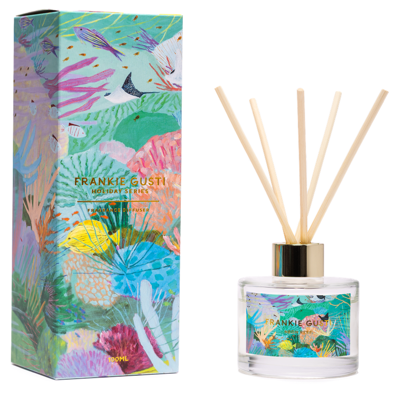 Frankie Gusti Holiday series Neon Reef Diffuser